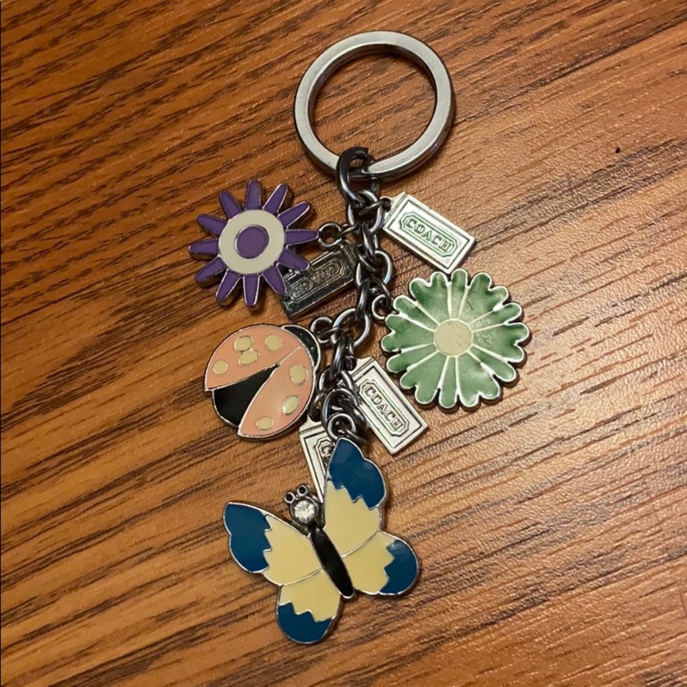 Coach brand keychain